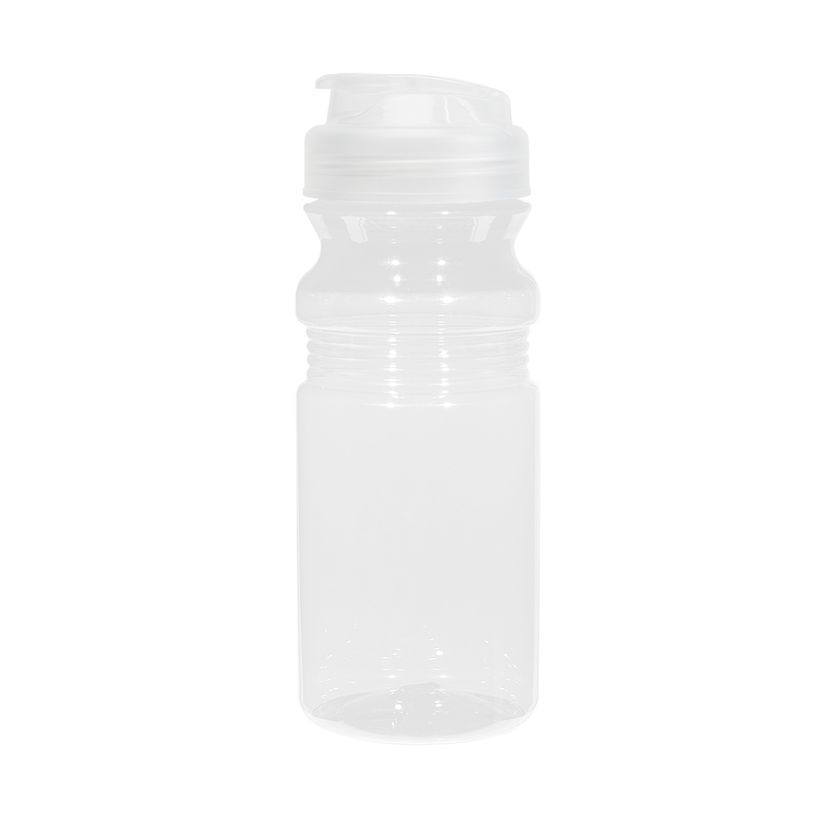Picture of 20 Oz. Poly-clear™ Fitness Bottle With Super Sipper Lid