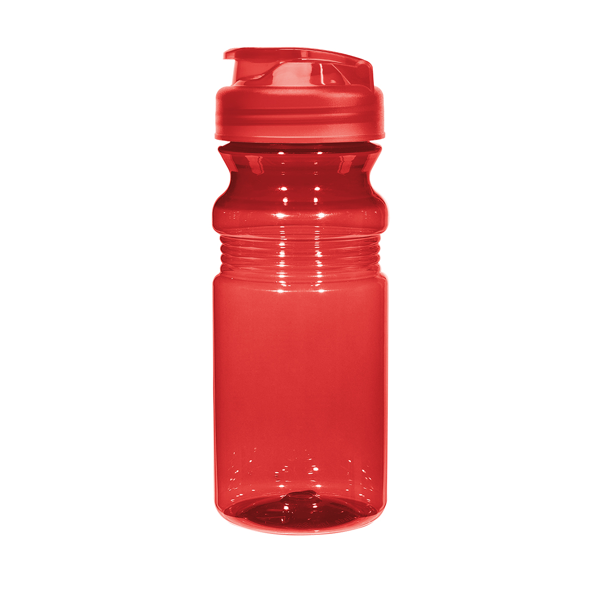 Picture of 20 Oz. Poly-clear™ Fitness Bottle With Super Sipper Lid