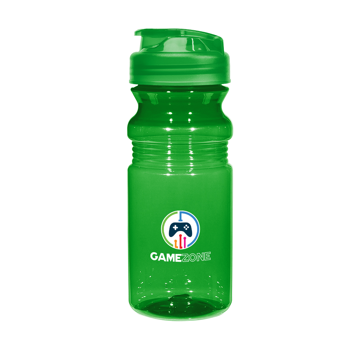 Picture of 20 Oz. Poly-clear™ Fitness Bottle With Super Sipper Lid