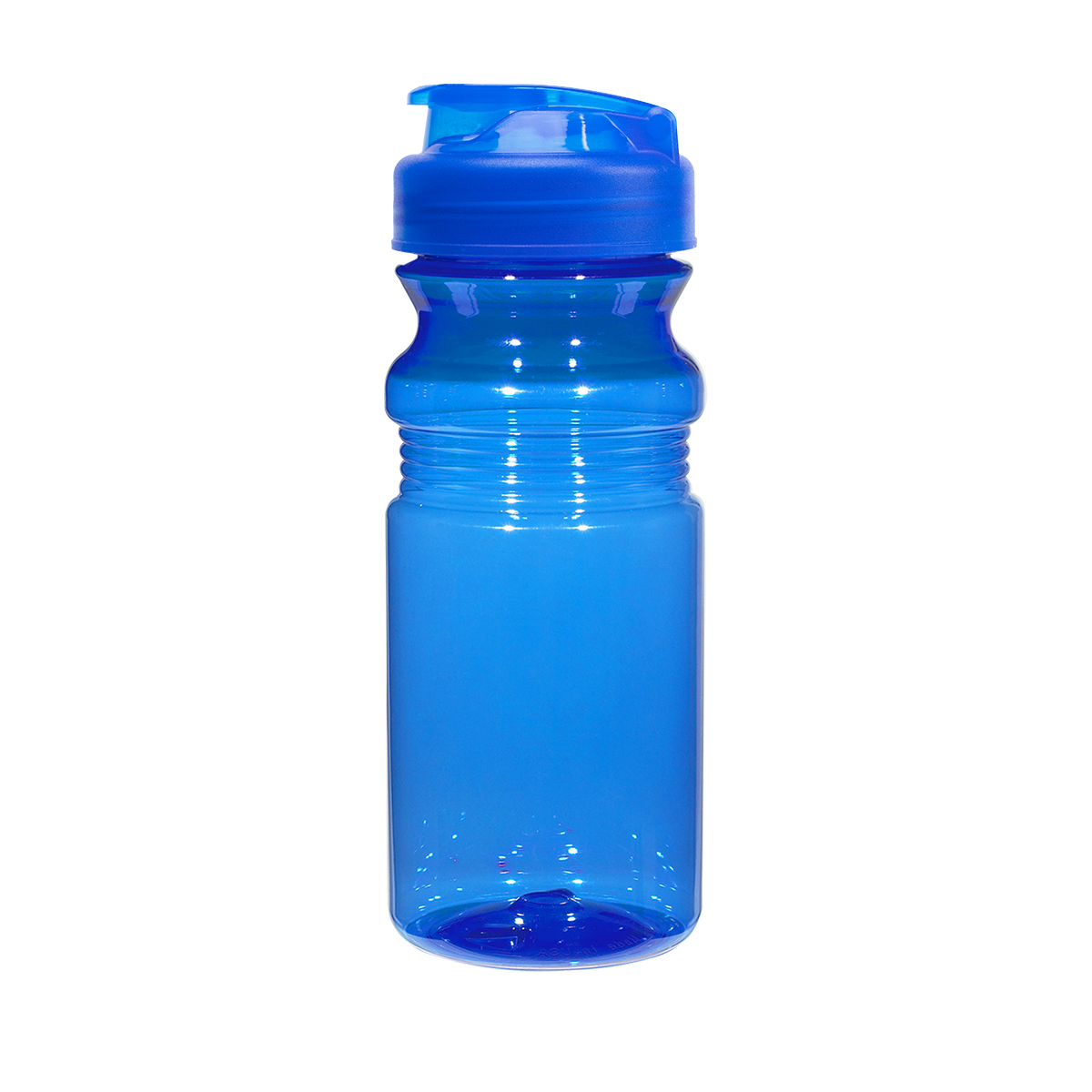 Picture of 20 Oz. Poly-clear™ Fitness Bottle With Super Sipper Lid