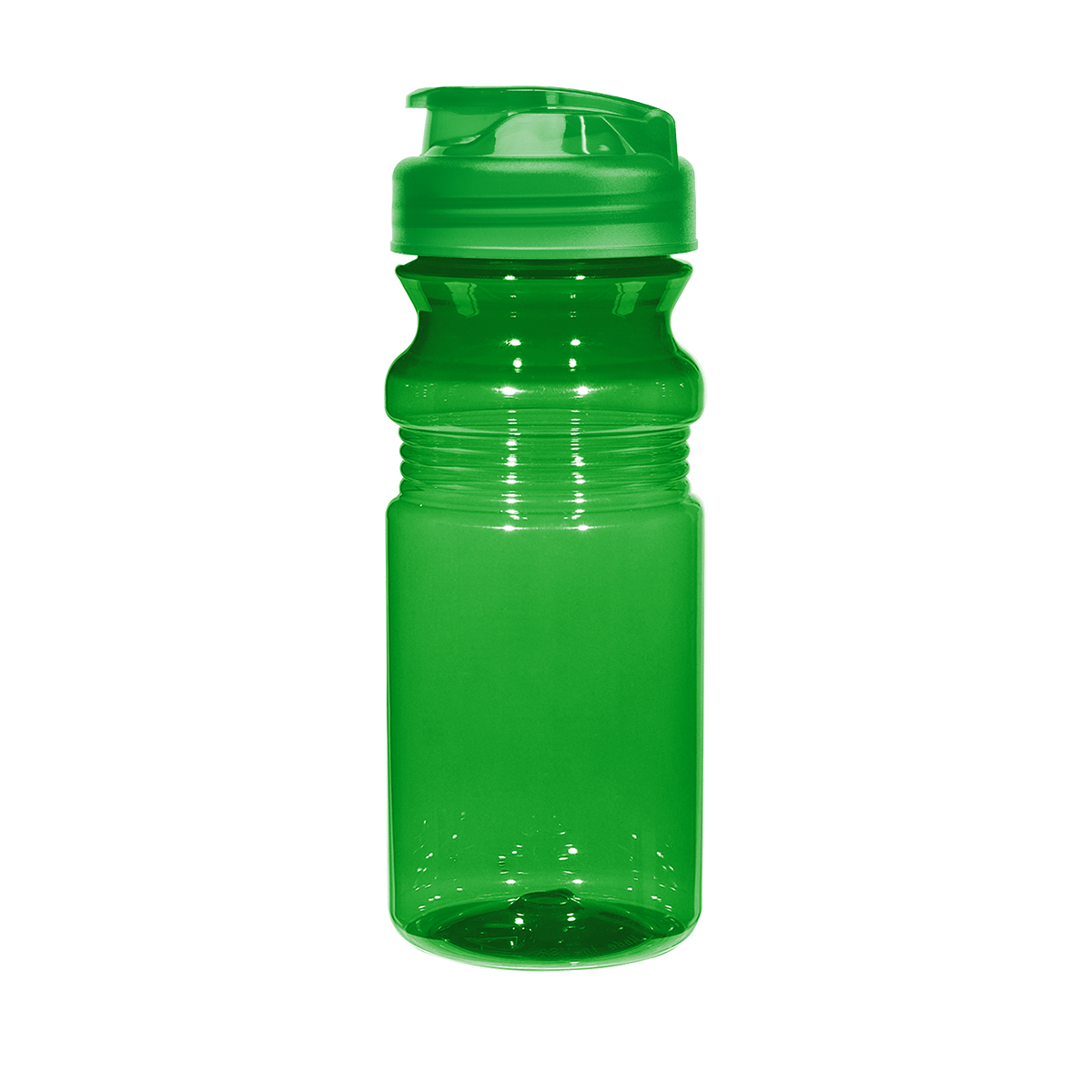 Picture of 20 Oz. Poly-clear™ Fitness Bottle With Super Sipper Lid