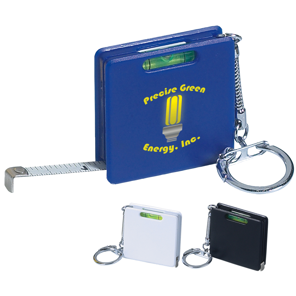 Picture of Square Level Tape Measure Key Tag