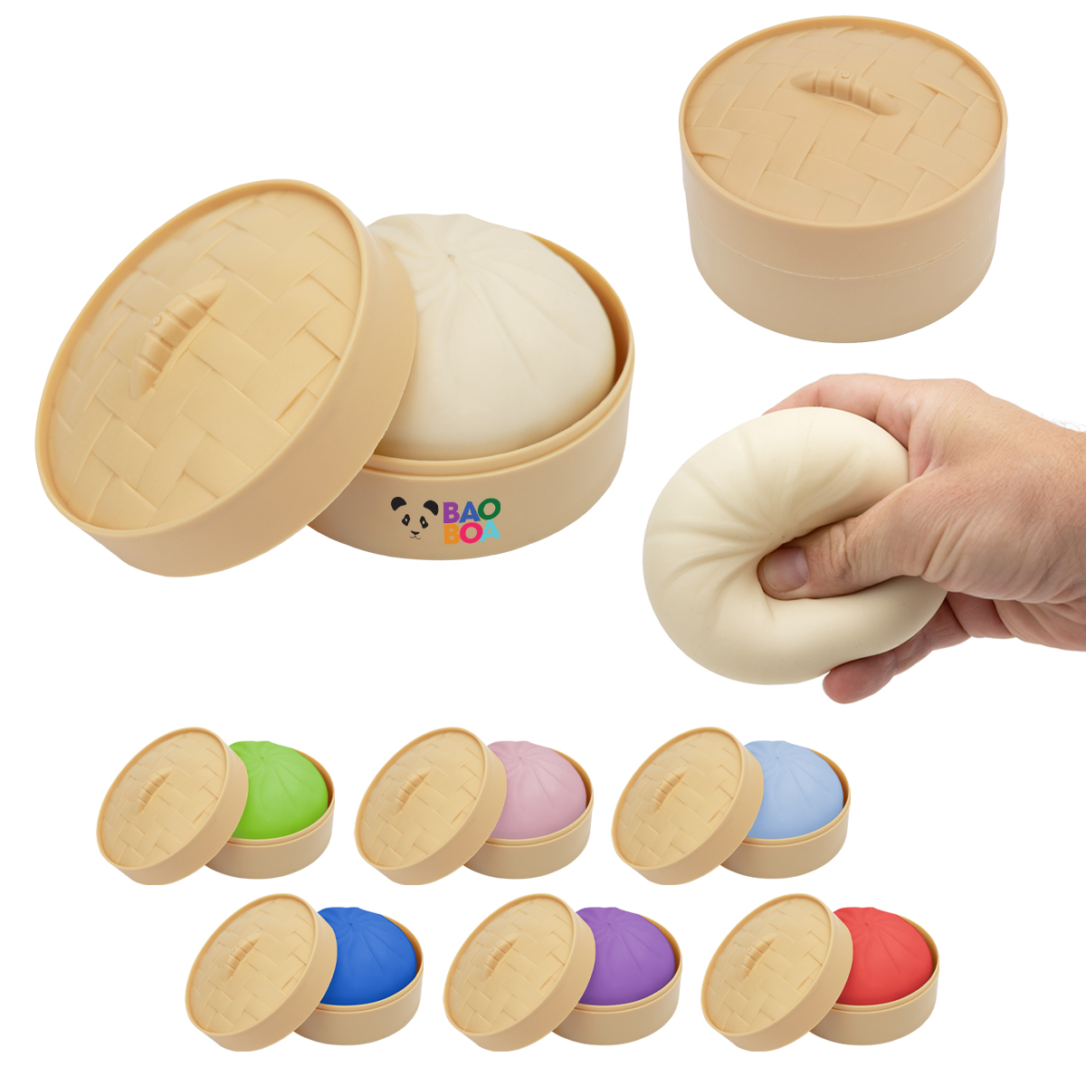 Picture of Squishy Dumpling Stress Toy