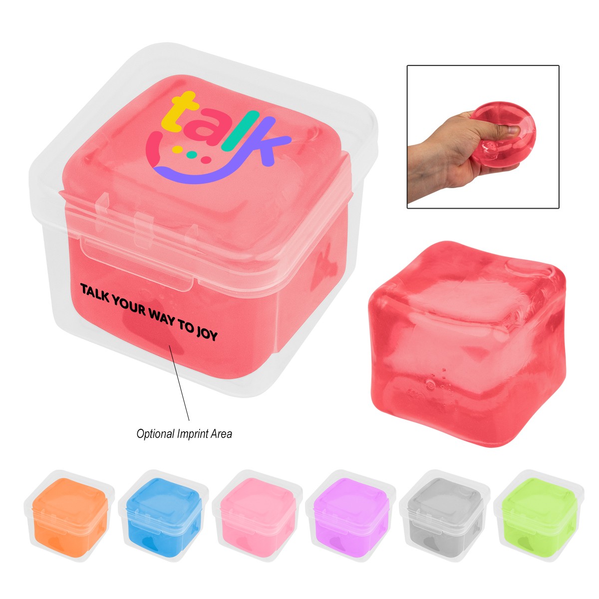Picture of Squishy Cube Stress Toy