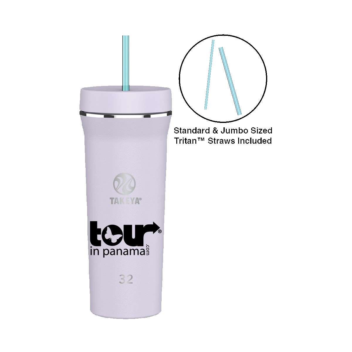 Picture of Takeya® 32 oz. Straw Tumbler