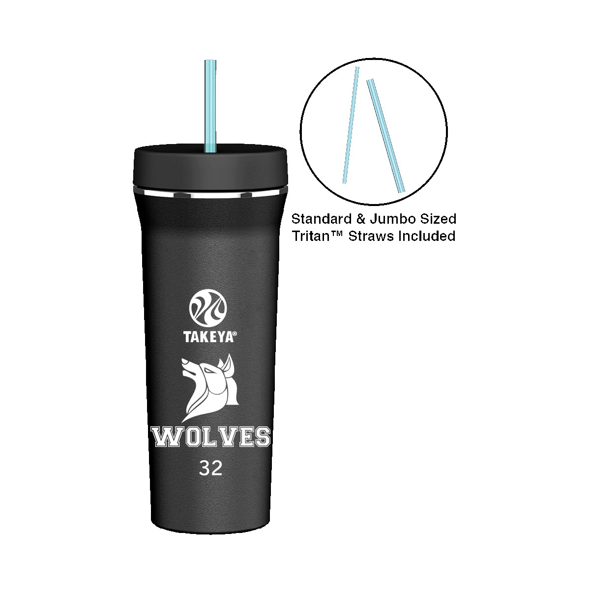 Picture of Takeya® 32 oz. Straw Tumbler