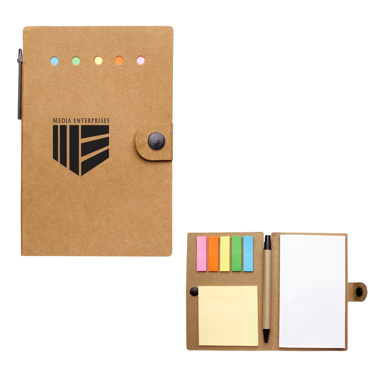 Picture of Small Snap Notebook With Desk Essentials