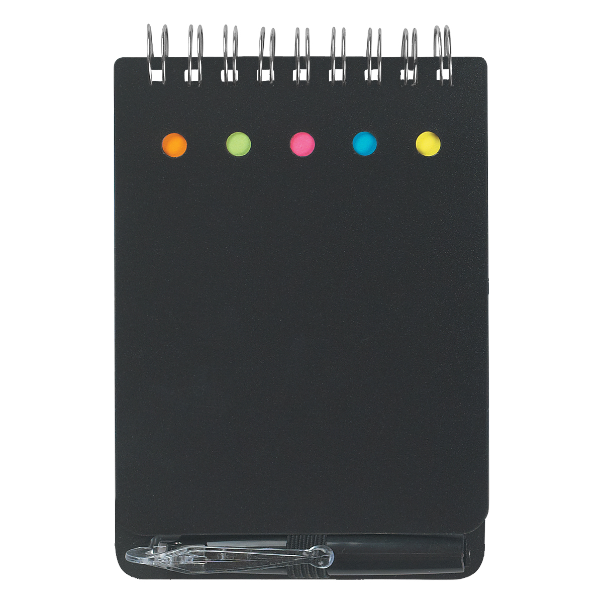 Picture of Spiral Jotter With Sticky Notes, Flags & Pen