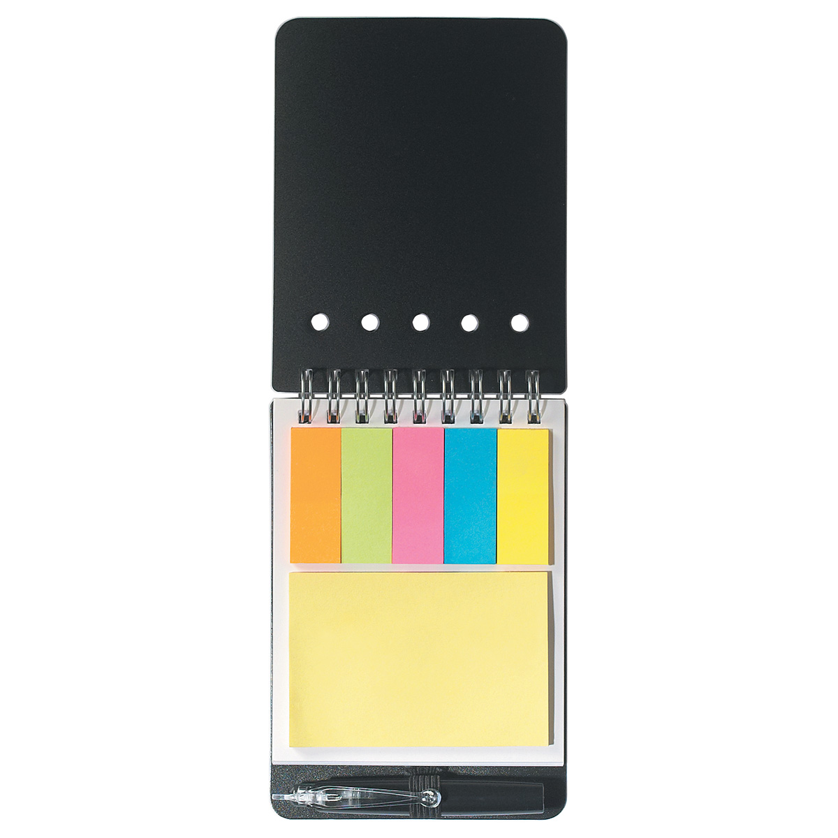 Picture of Spiral Jotter With Sticky Notes, Flags & Pen