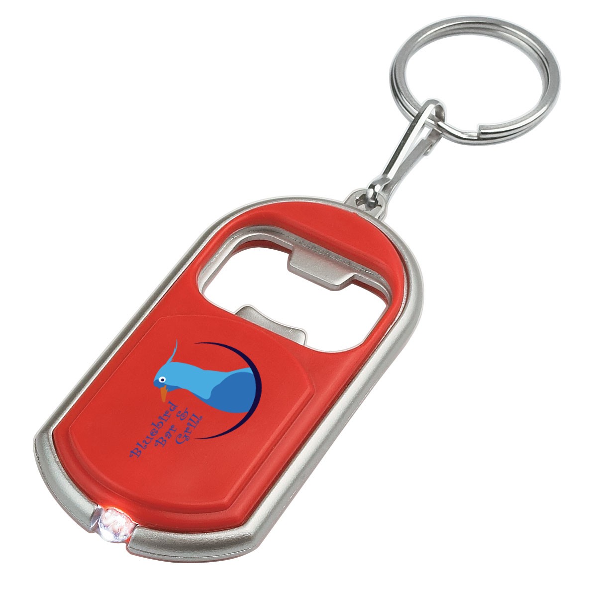 Picture of Bottle Opener Key Chain With Led Light