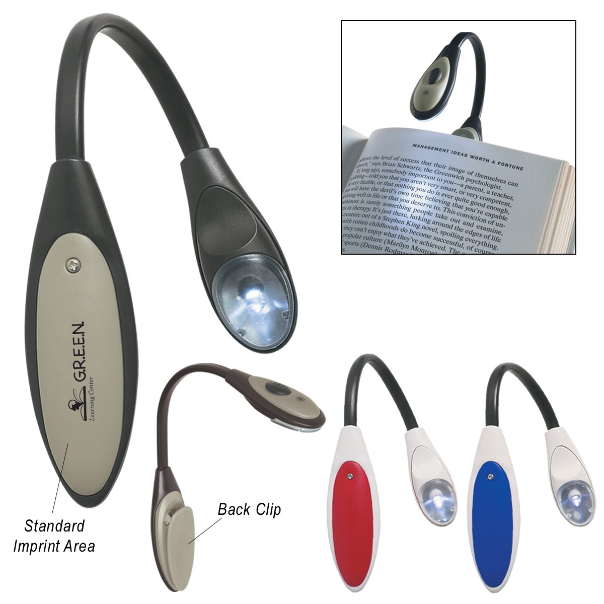 Picture of Bendable Book Light