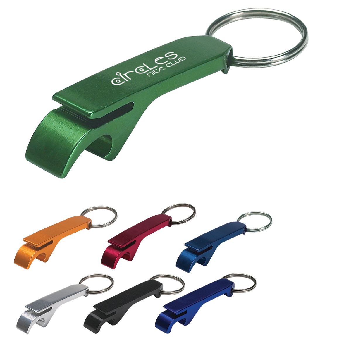 Picture of Aluminum Bottle/can Opener Key Ring