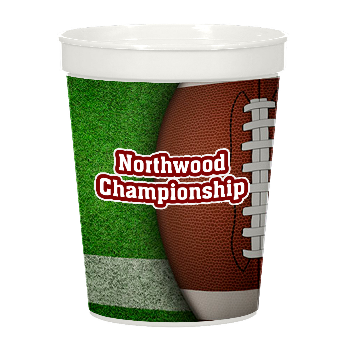 Picture of 16 Oz. Full Color Big Game Stadium Cup