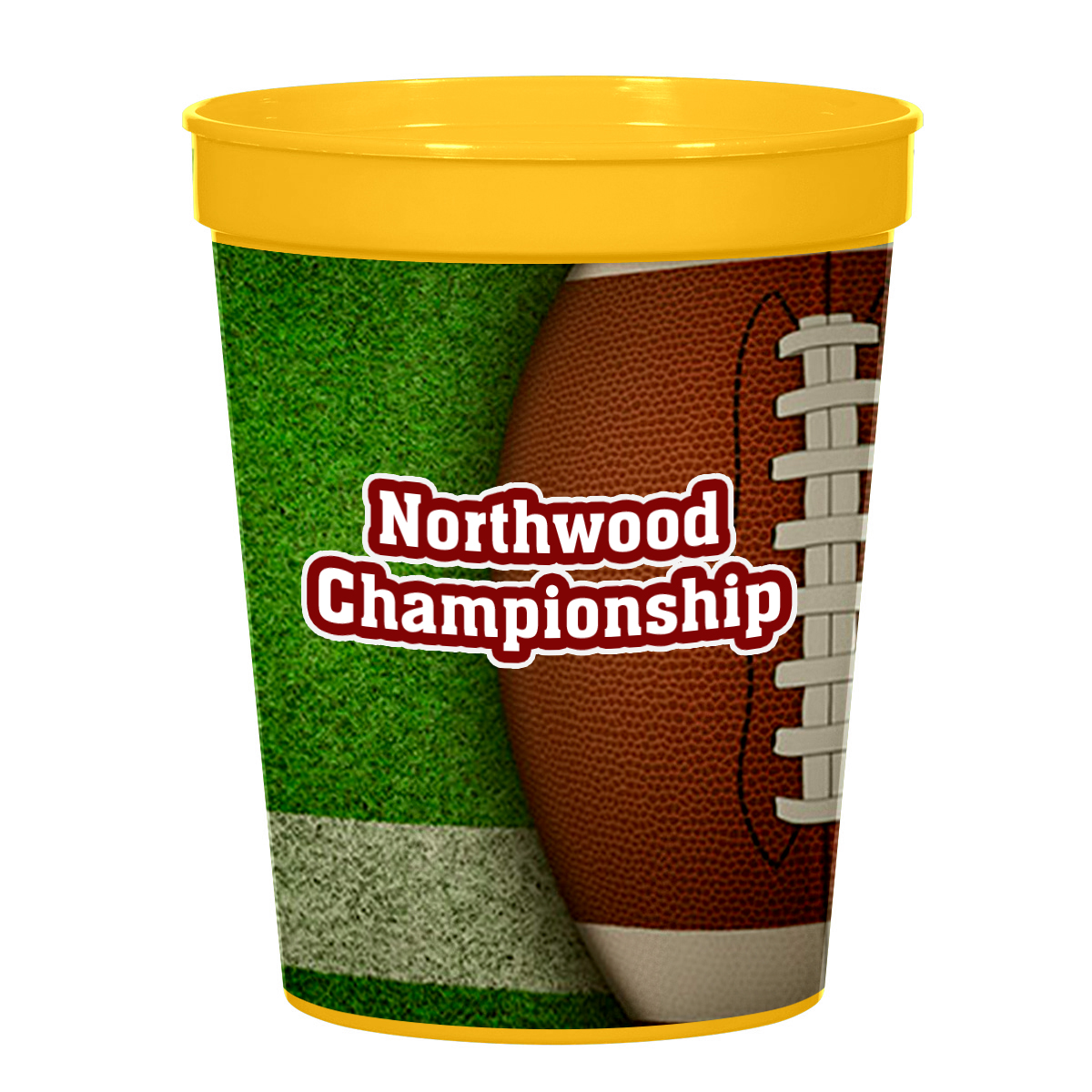 Picture of 16 Oz. Full Color Big Game Stadium Cup