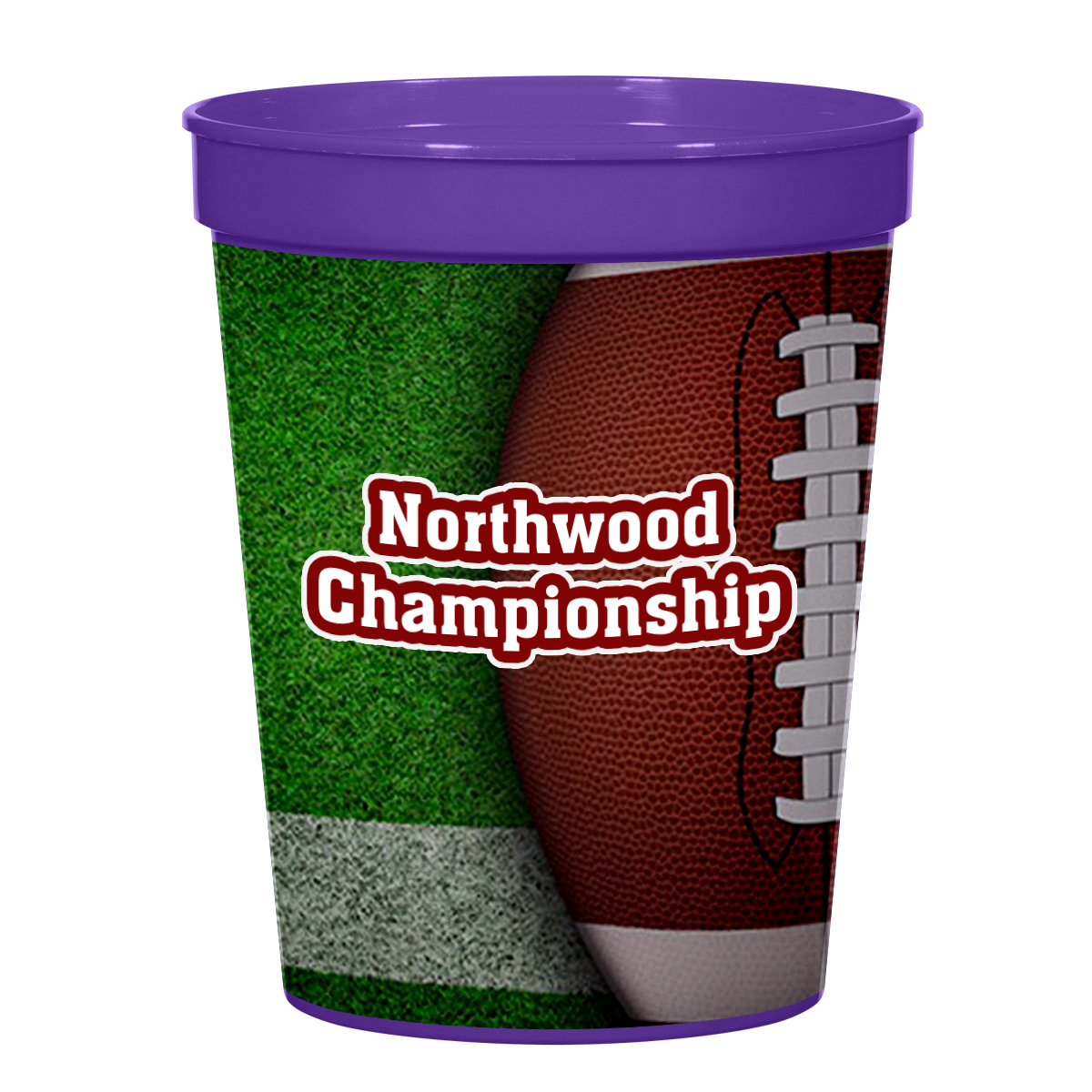 Picture of 16 Oz. Full Color Big Game Stadium Cup