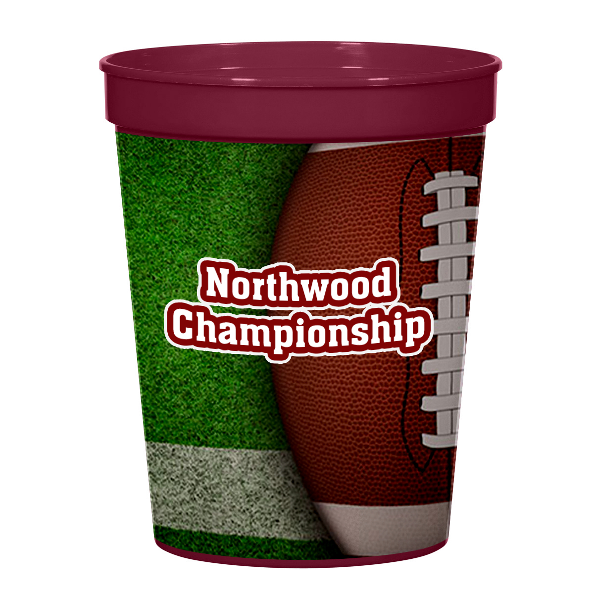 Picture of 16 Oz. Full Color Big Game Stadium Cup