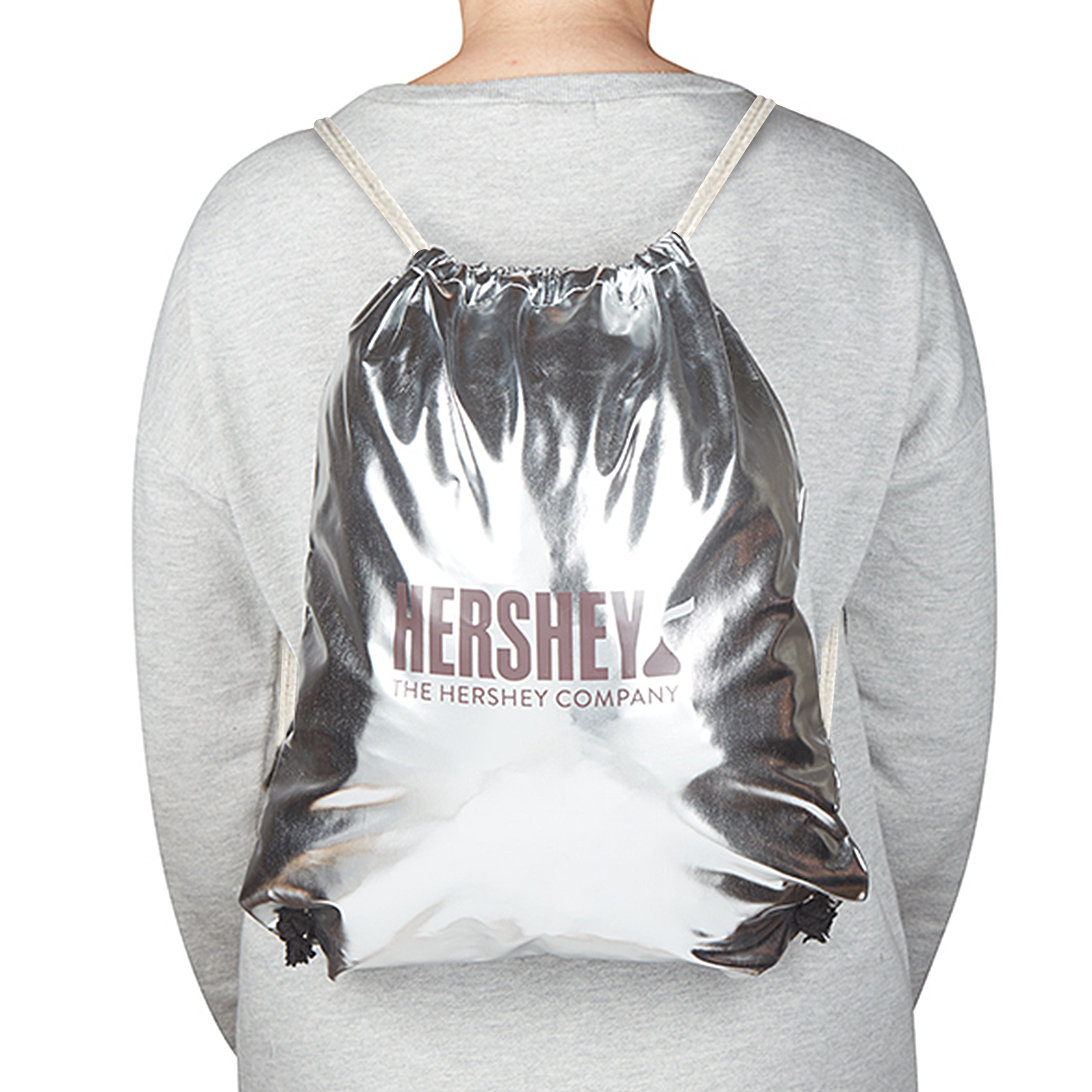 Picture of Metallic Drawstring Backpack