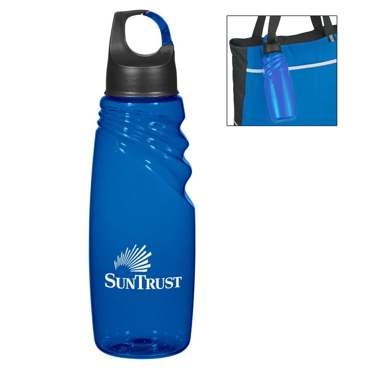 Picture of 24 Oz. Crest Carabiner Sports Bottle