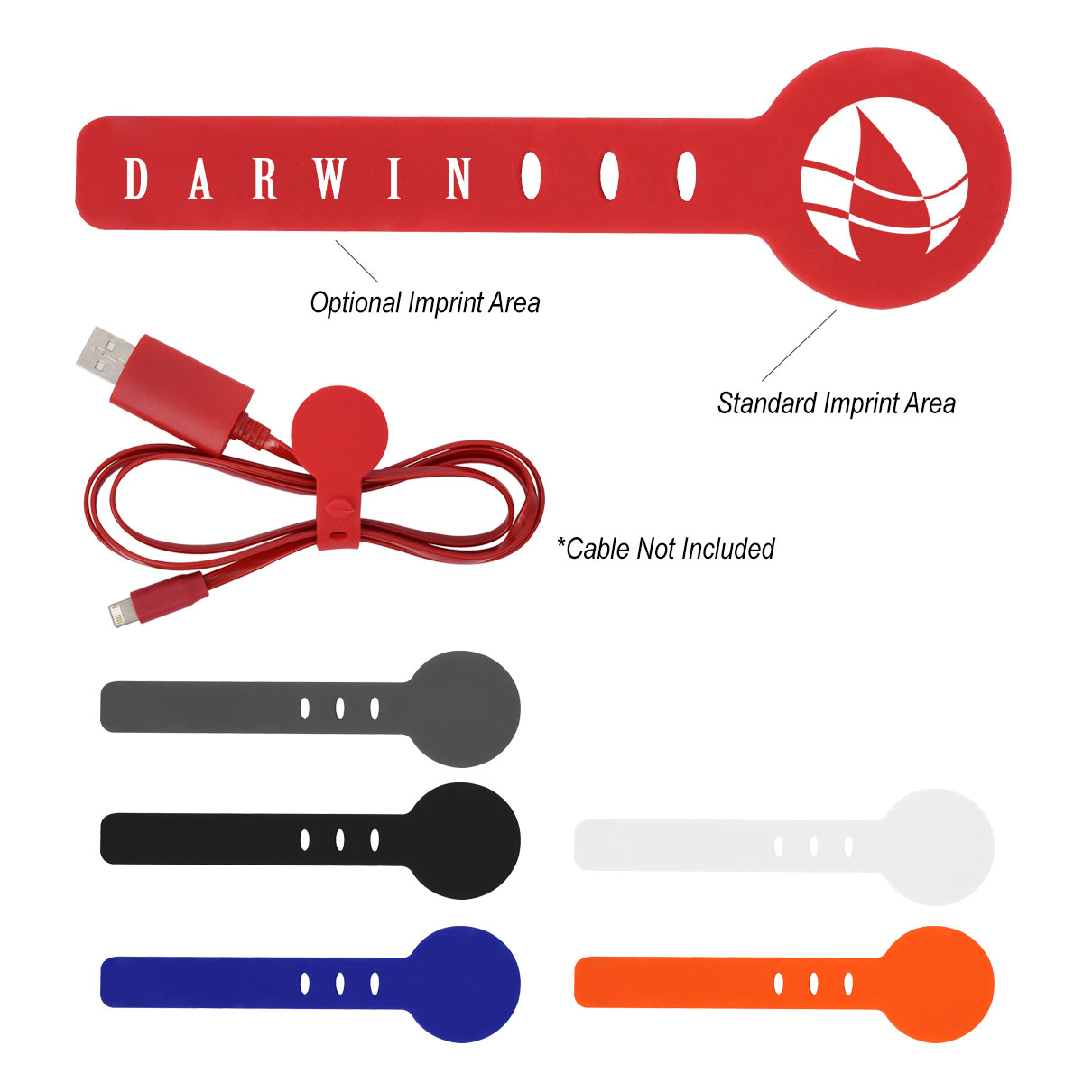 Picture of Adjustable Silicone Cable Tie