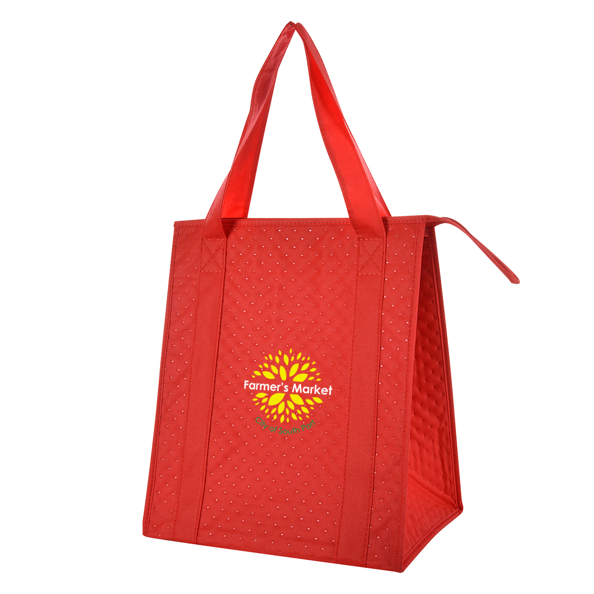 Picture of Dimples Non-woven Cooler Tote Bag