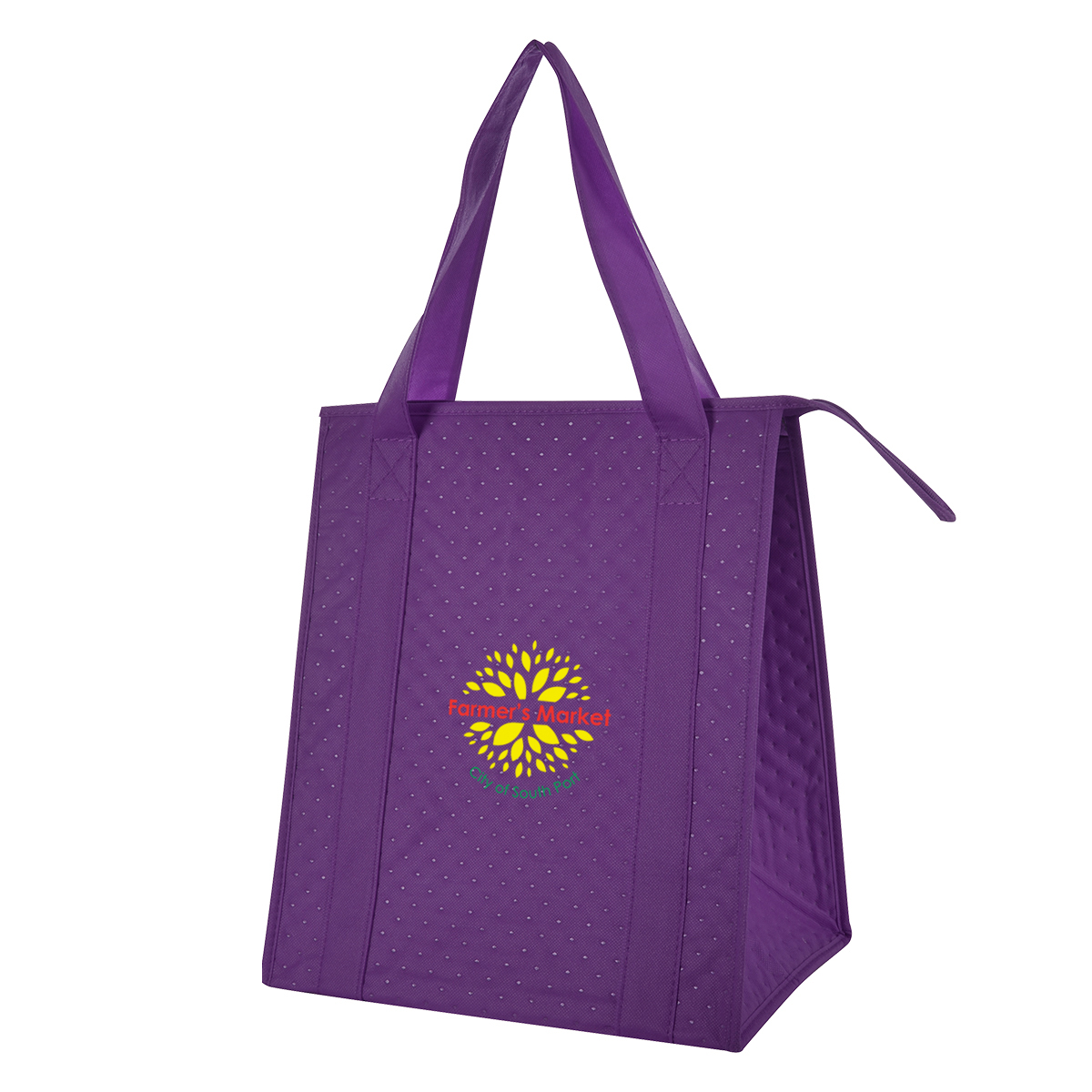 Picture of Dimples Non-woven Cooler Tote Bag