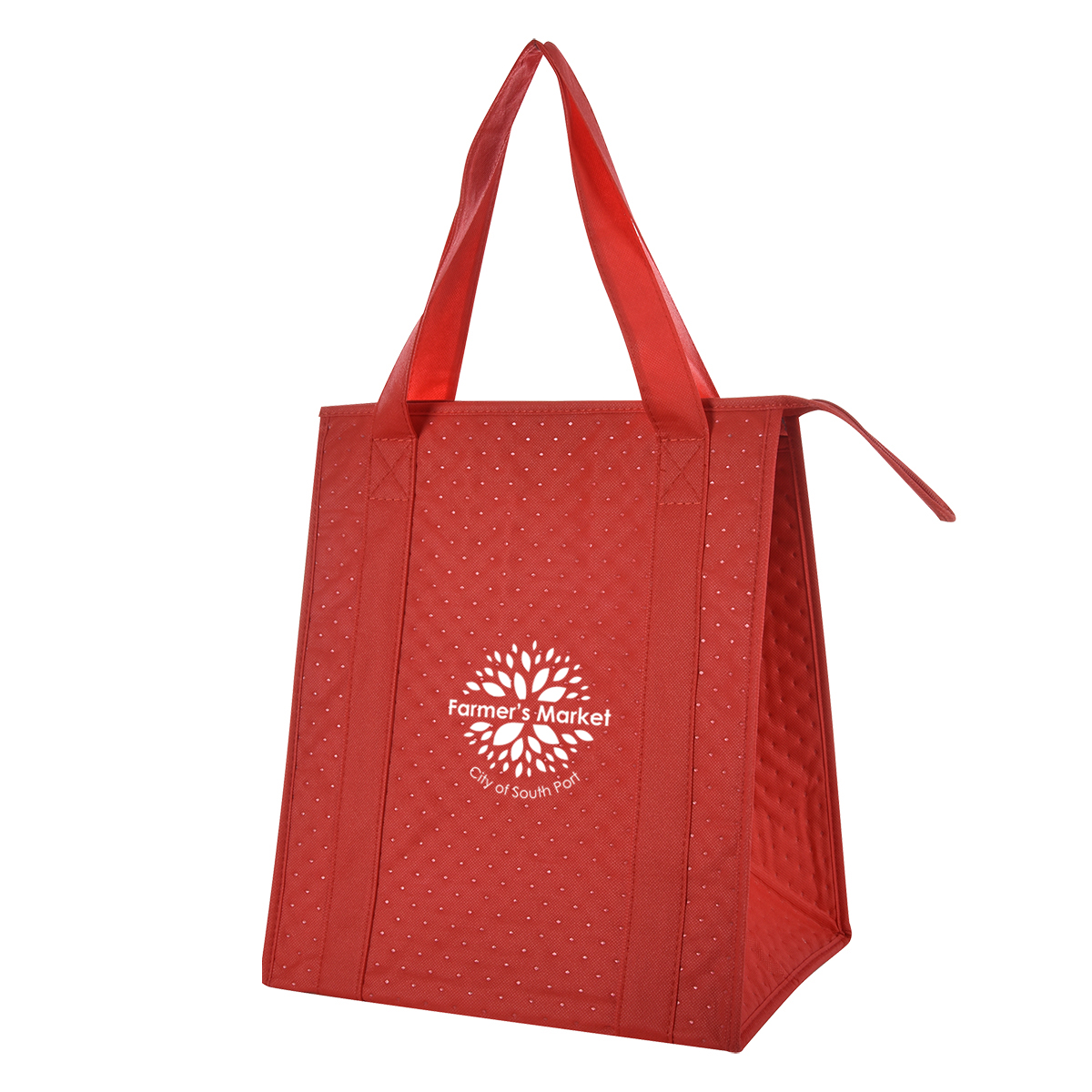 Picture of Dimples Non-woven Cooler Tote Bag
