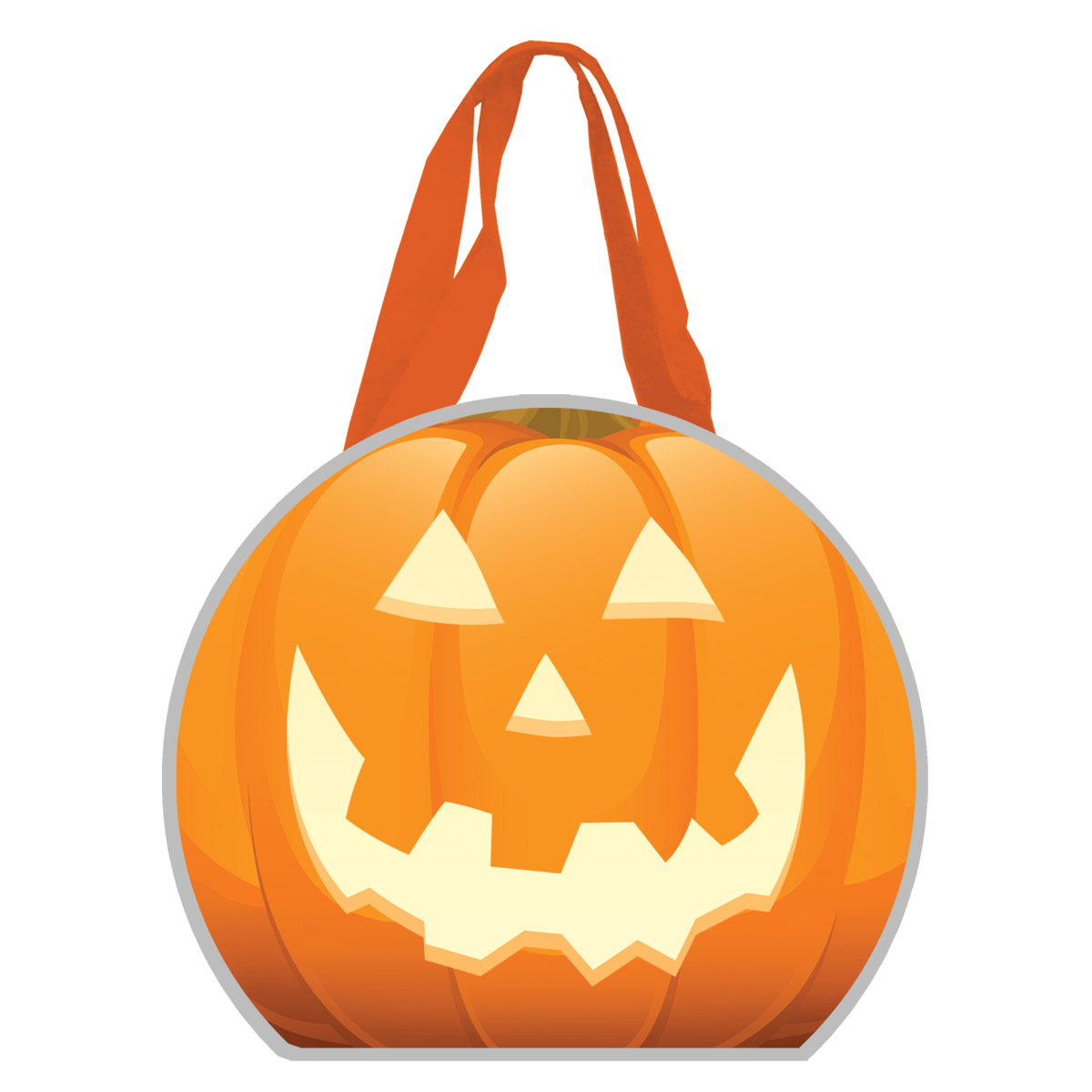 Picture of Reflective Halloween Pumpkin Tote Bag