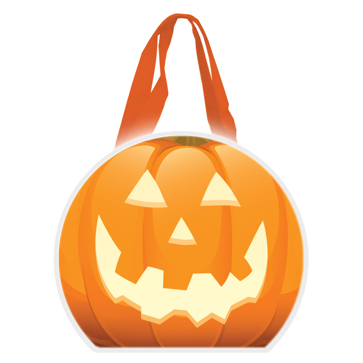 Picture of Reflective Halloween Pumpkin Tote Bag