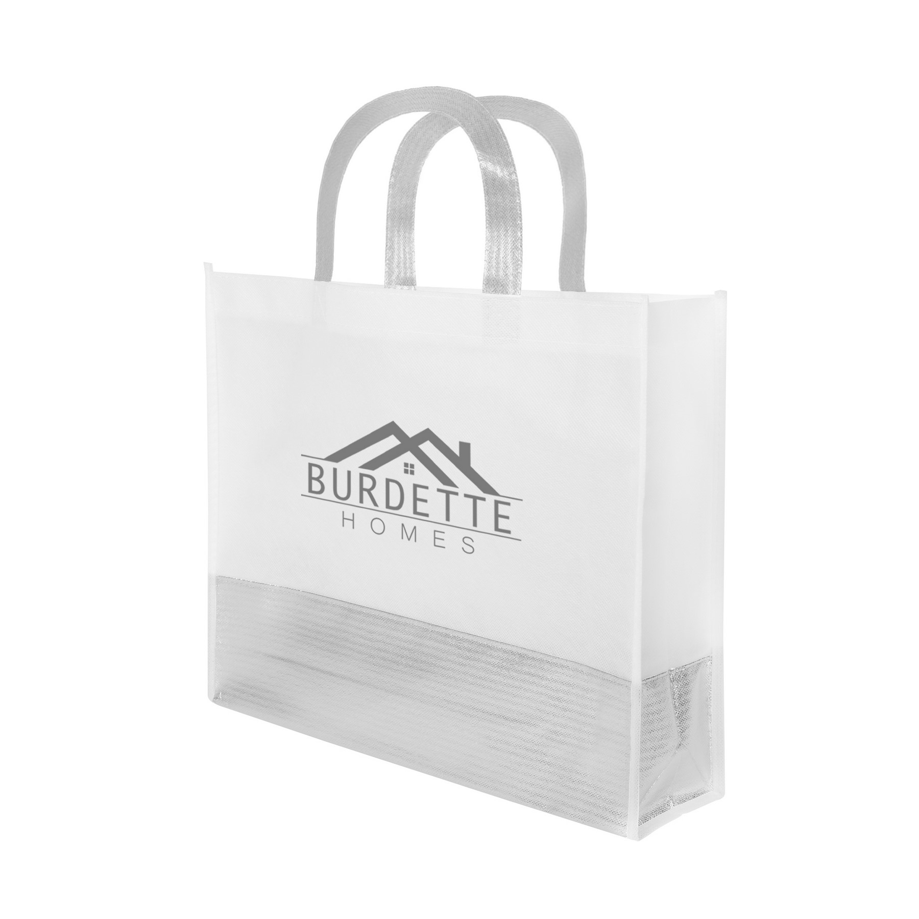 Picture of Flair Metallic Accent Non-woven Tote Bag