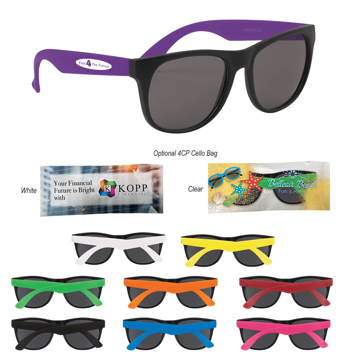 Picture of Youth Rubberized Sunglasses