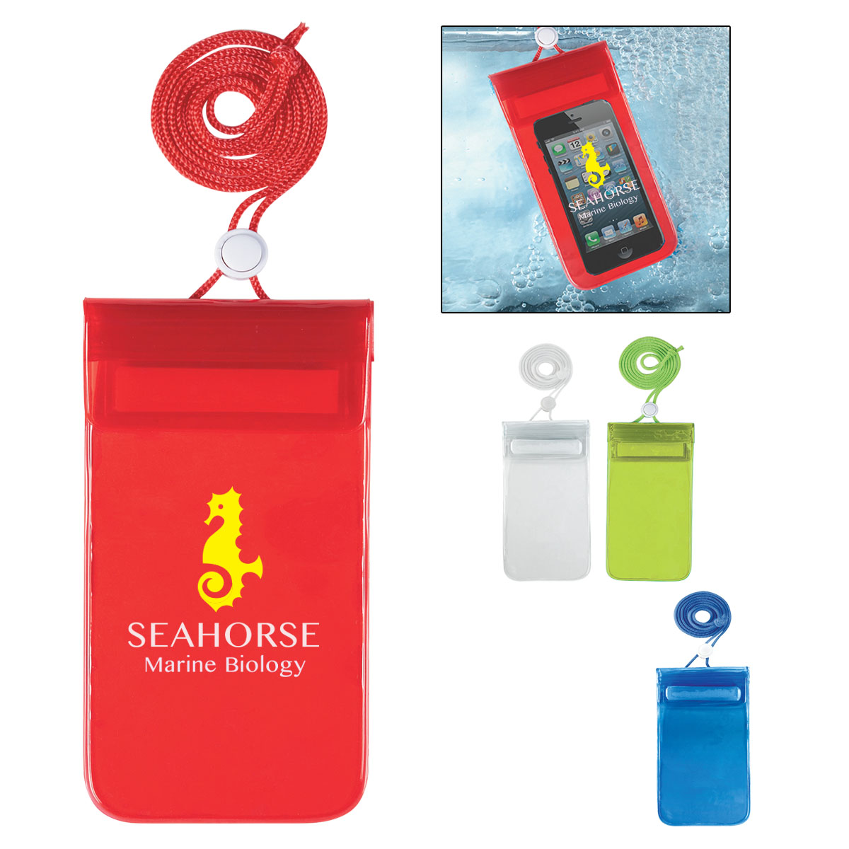 Picture of Waterproof Pouch With Neck Cord