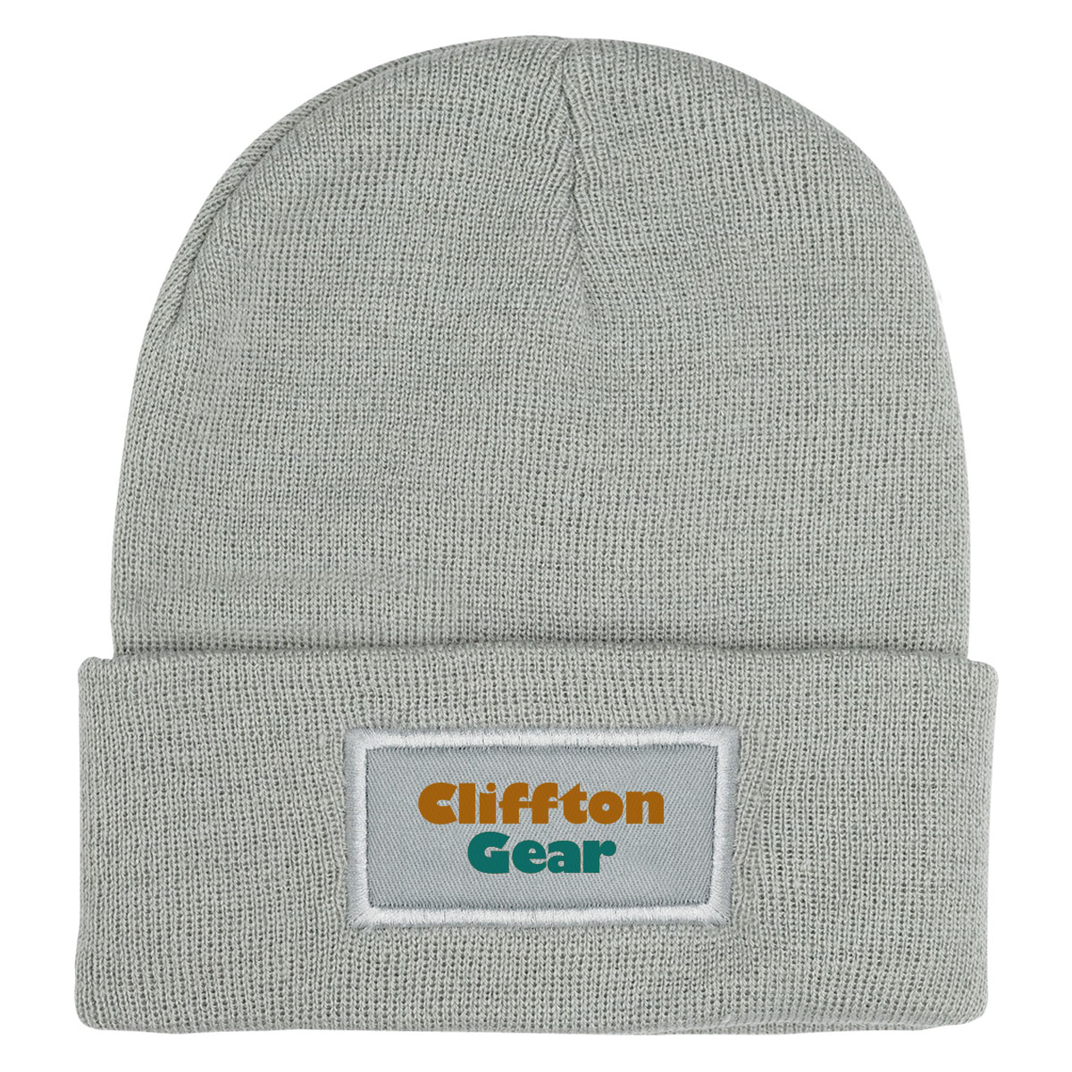 Picture of Patch Rpet Knit Beanie With Cuff
