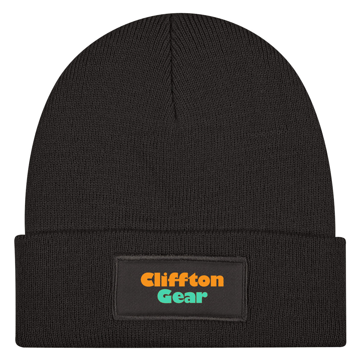Picture of Patch Rpet Knit Beanie With Cuff