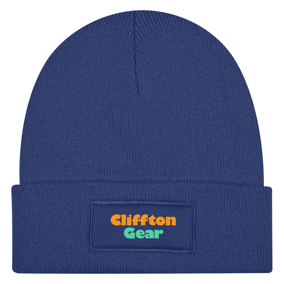 Picture of Patch Rpet Knit Beanie With Cuff