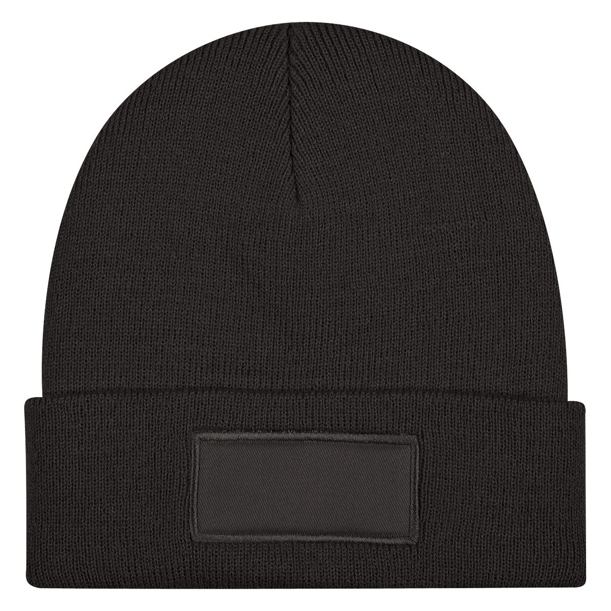 Picture of Patch Rpet Knit Beanie With Cuff