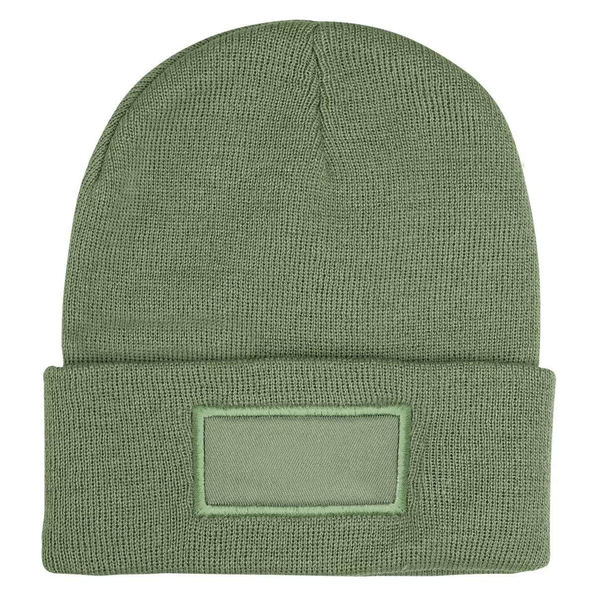 Picture of Patch Rpet Knit Beanie With Cuff