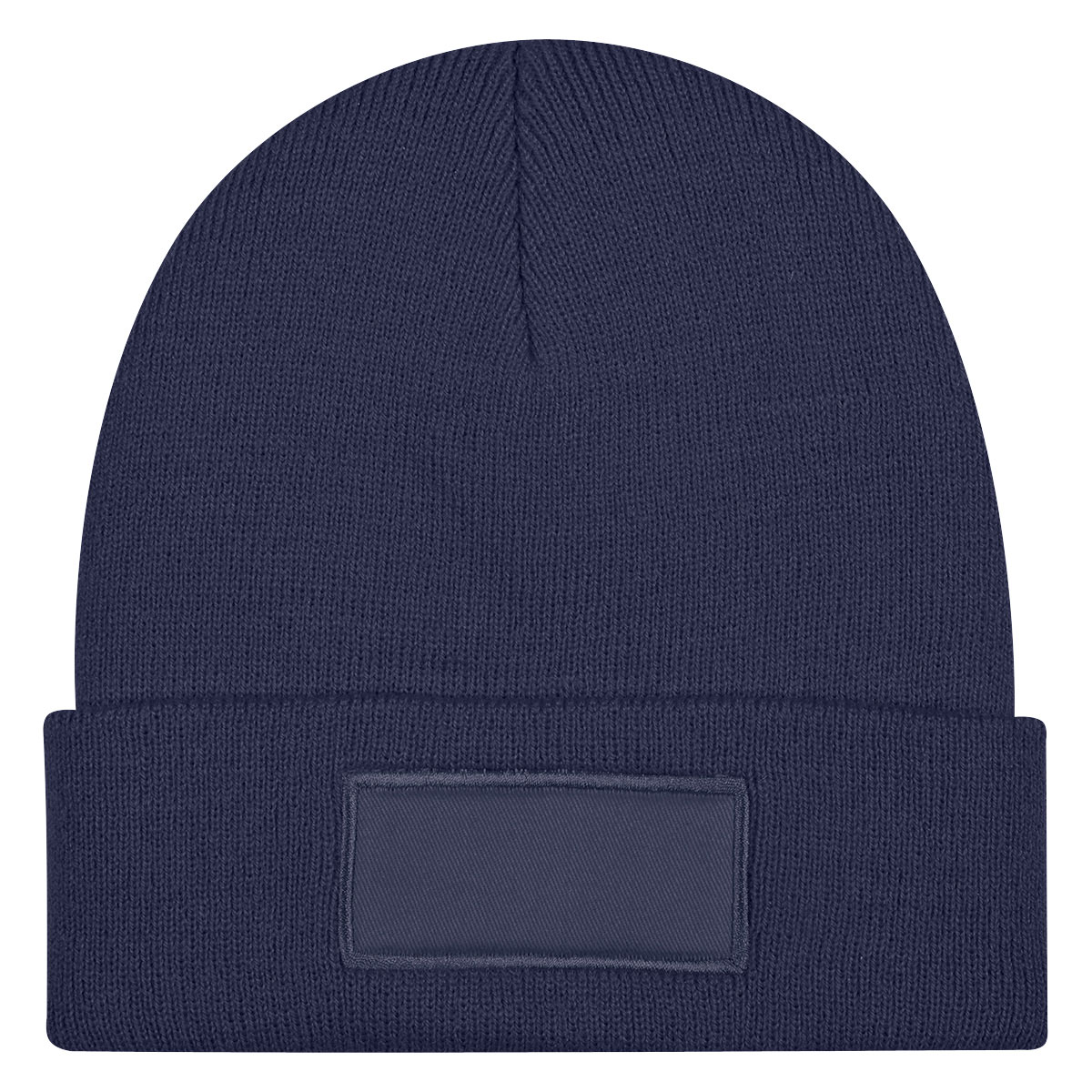 Picture of Patch Rpet Knit Beanie With Cuff