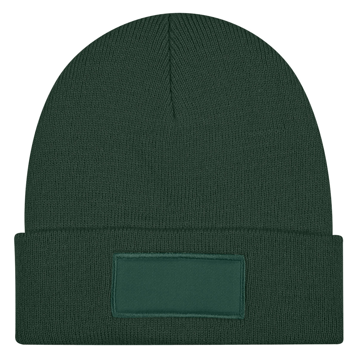 Picture of Patch Rpet Knit Beanie With Cuff