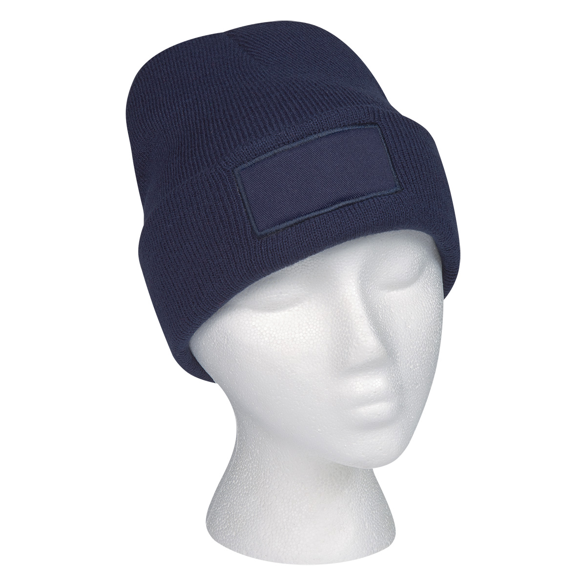 Picture of Patch Rpet Knit Beanie With Cuff
