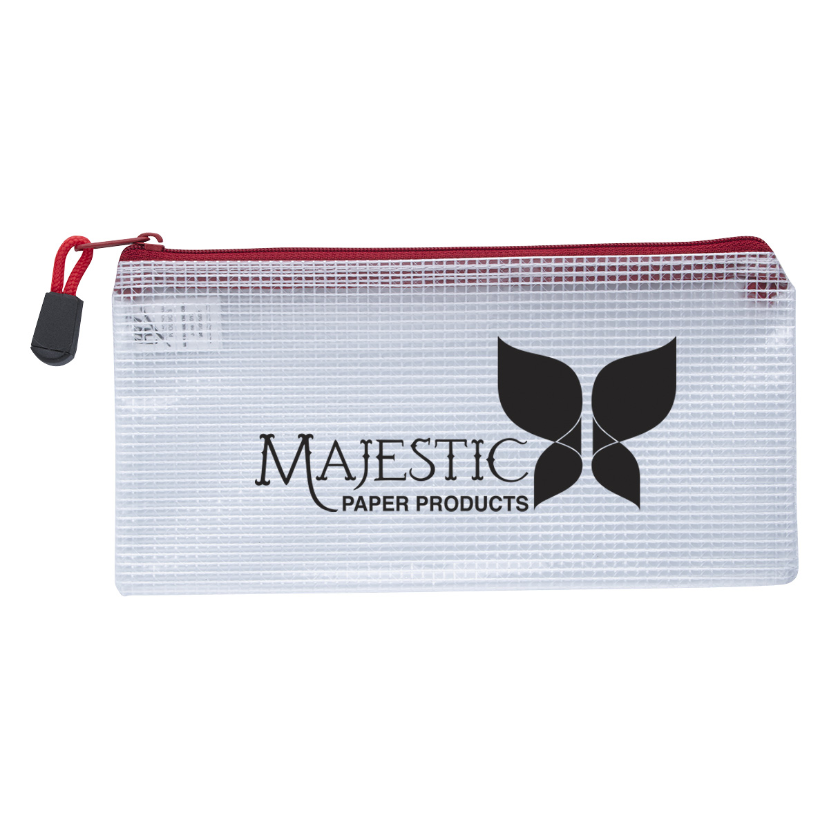 Picture of Clear Zippered Pencil Pouch
