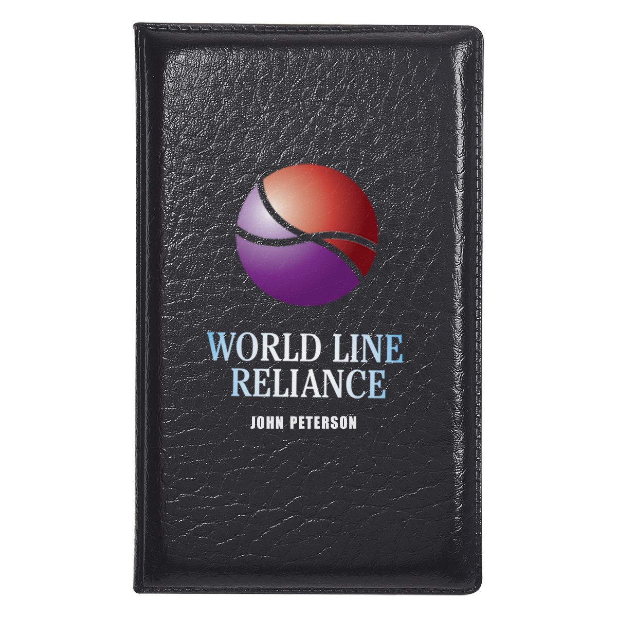 Picture of Leather Look Padfolio With Sticky Notes & Flags