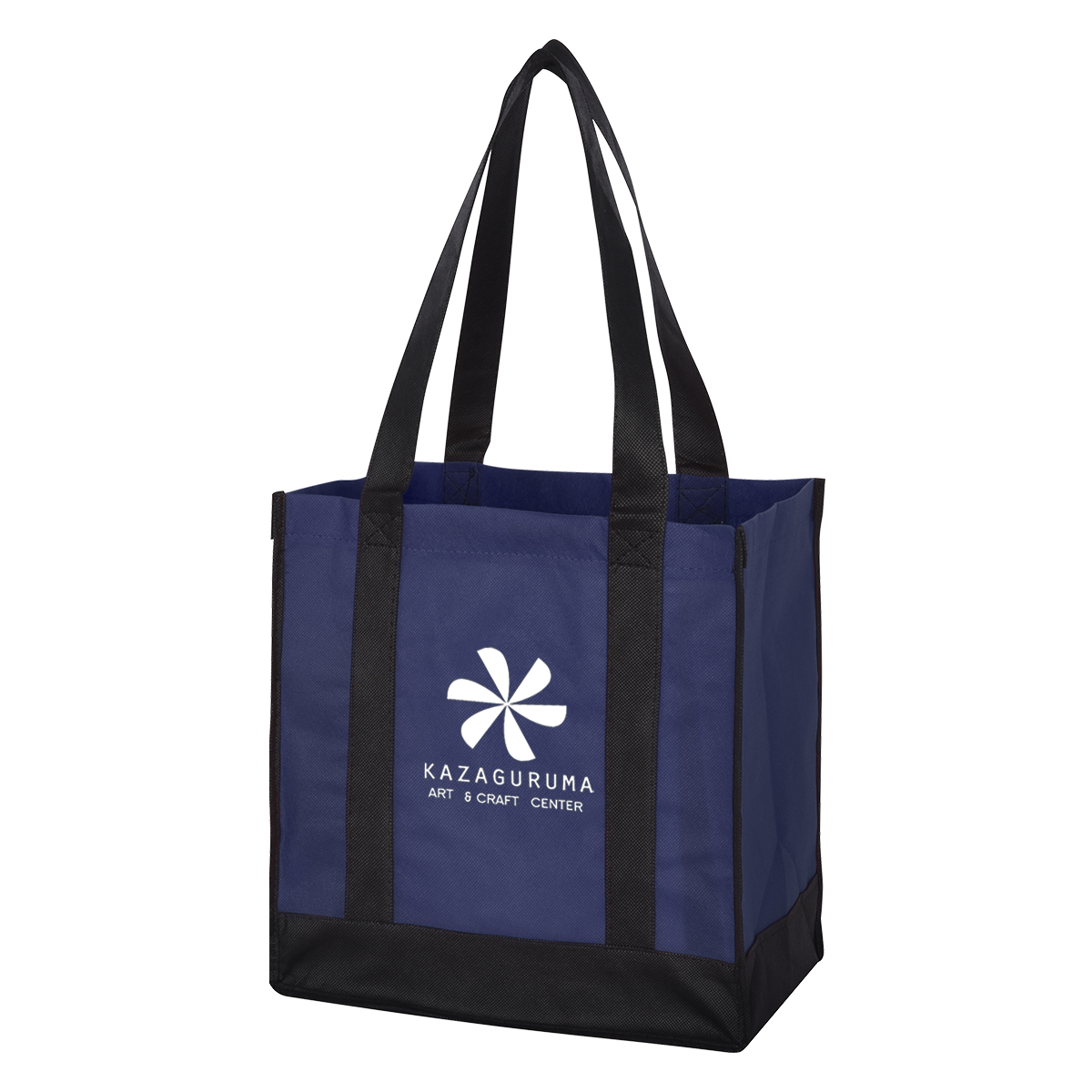 Picture of Non-woven Two-tone Shopper Tote Bag