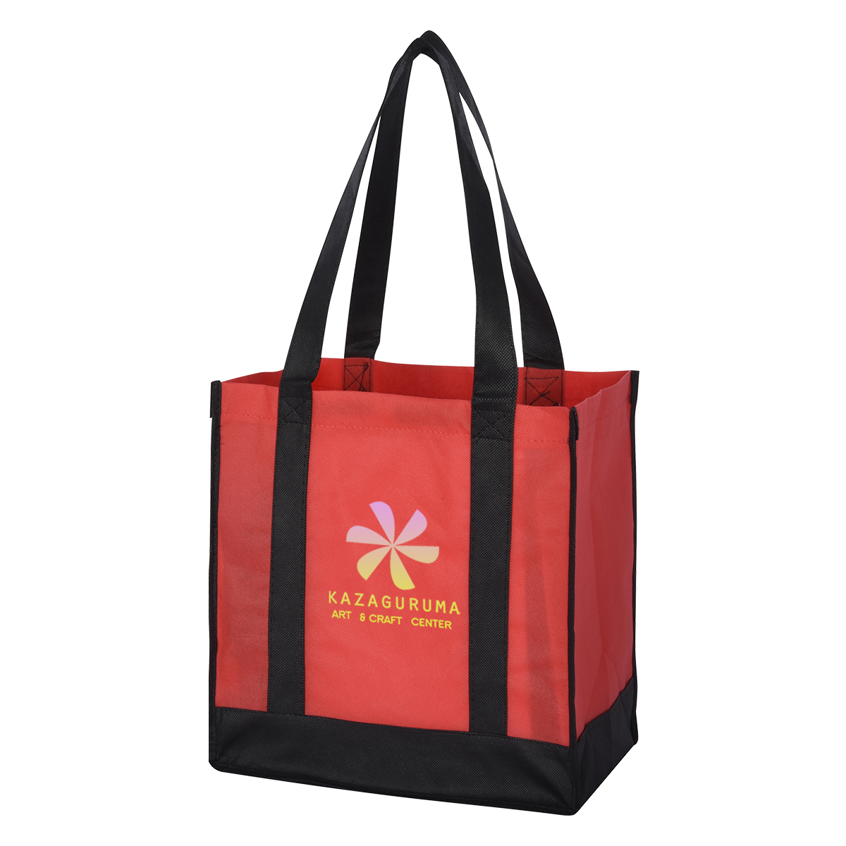 Picture of Non-woven Two-tone Shopper Tote Bag