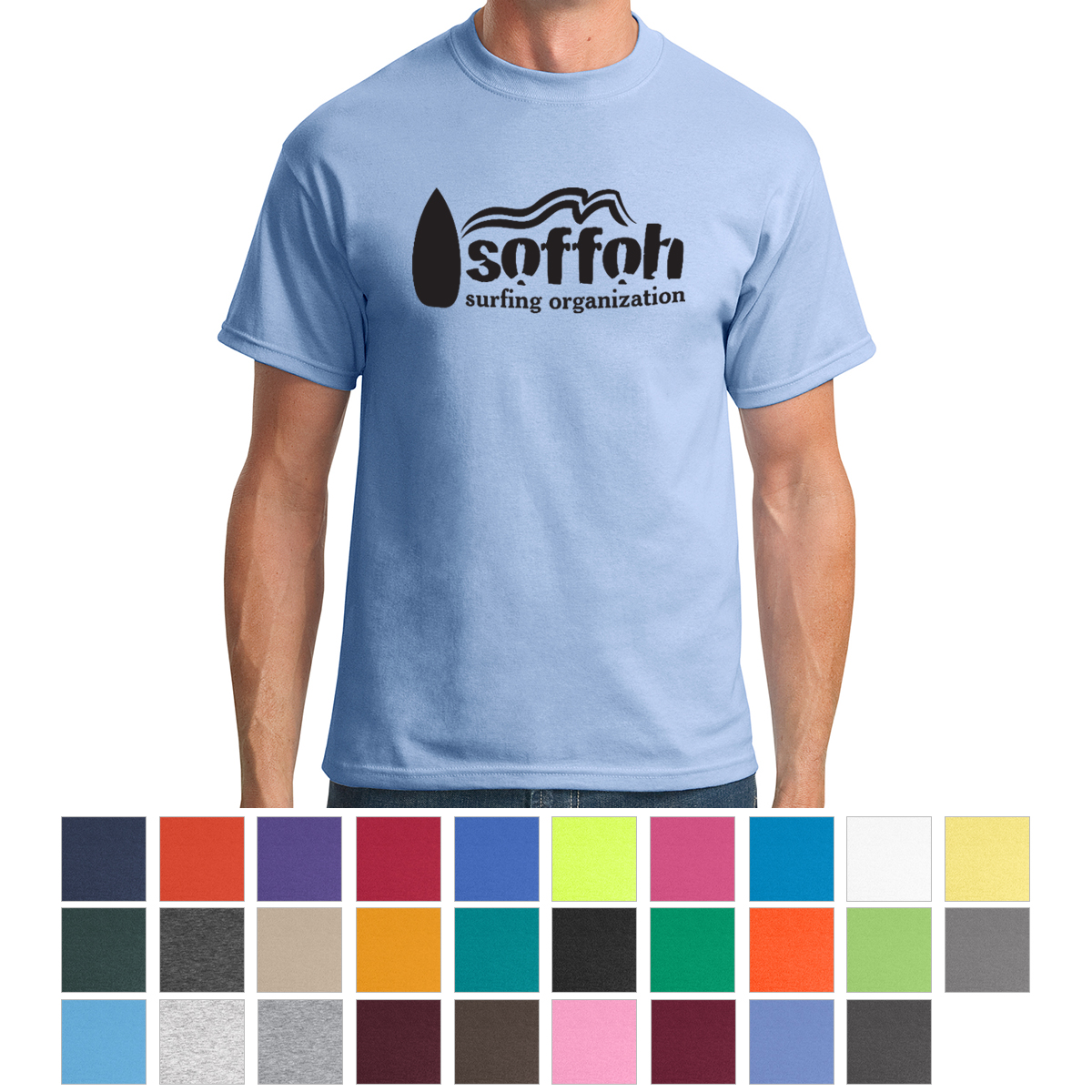 Picture of Port & Company® Tall Core Blend Tee