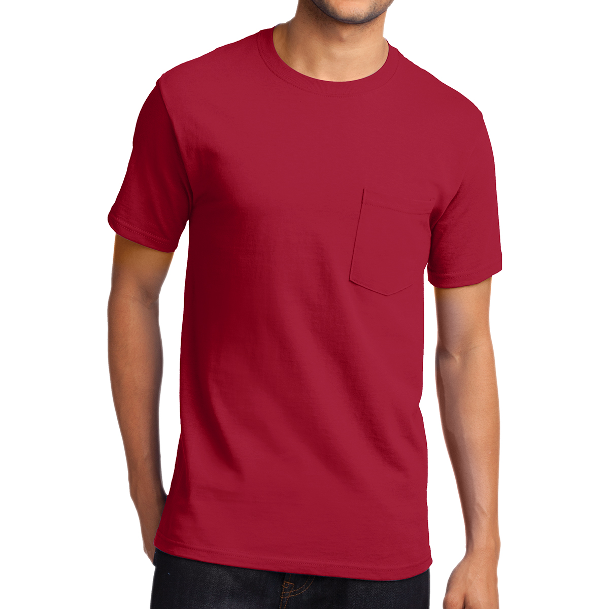 Picture of Port & Company® Tall Essential Pocket Tee