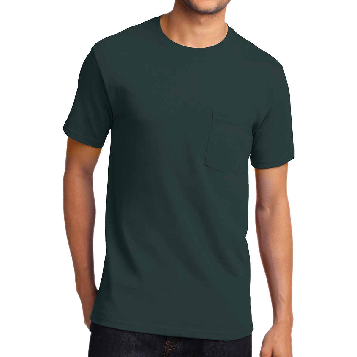 Picture of Port & Company® Tall Essential Pocket Tee