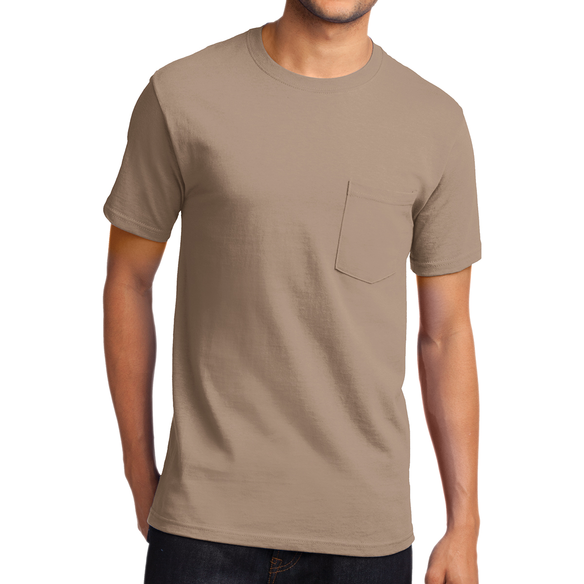 Picture of Port & Company® Tall Essential Pocket Tee
