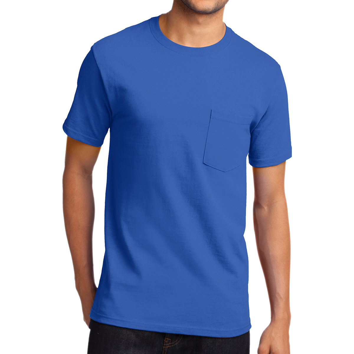 Picture of Port & Company® Tall Essential Pocket Tee