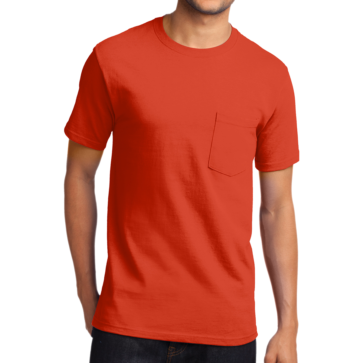 Picture of Port & Company® Tall Essential Pocket Tee