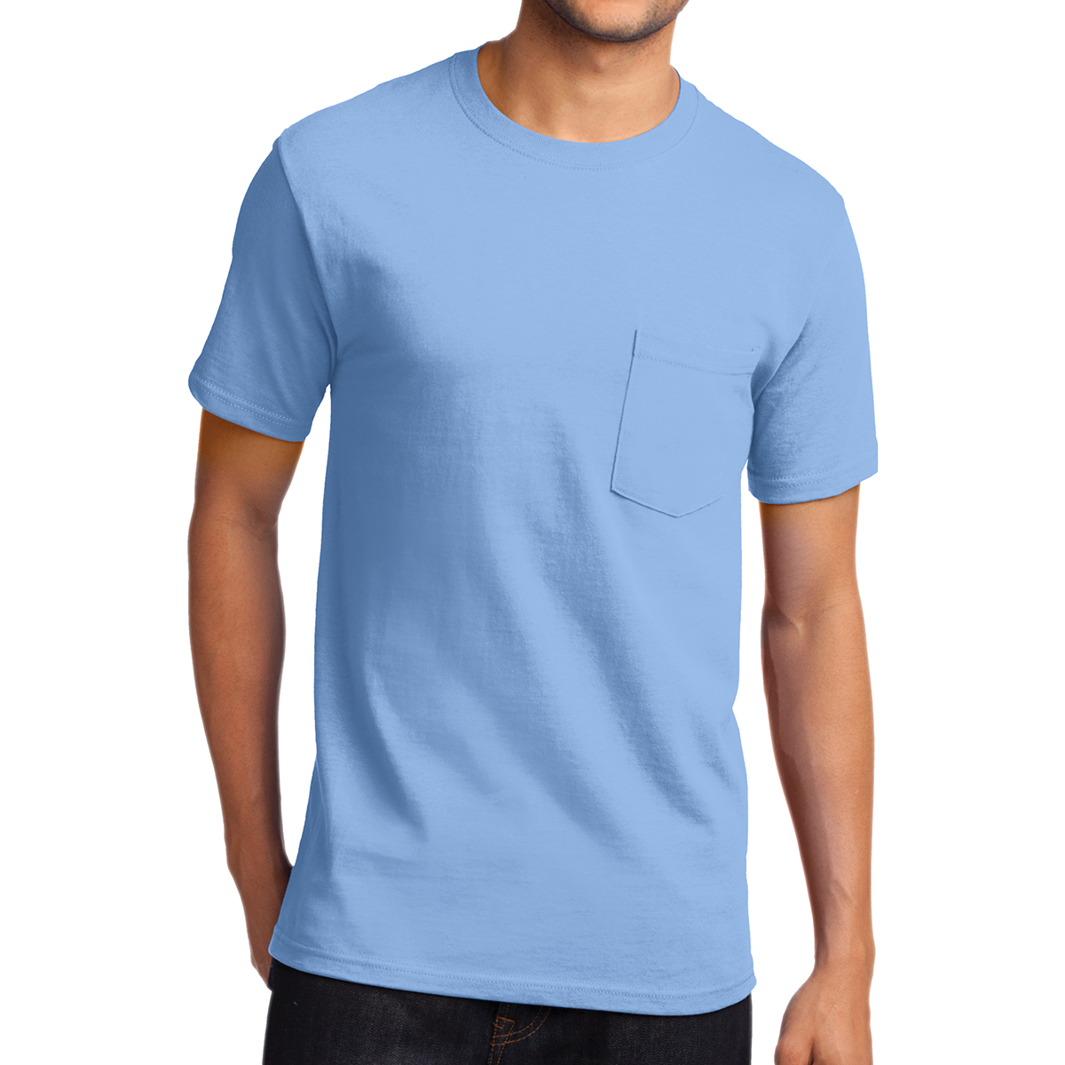 Picture of Port & Company® Tall Essential Pocket Tee